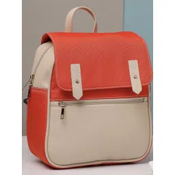 DressBerry Women Colourblocked Satchel Backpack-picture-41