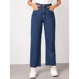 DressBerry Women Comfort Straight Fit High-Rise Light Fade Acid Wash Stretchable Jeans-picture-29