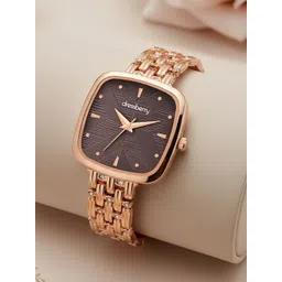 DressBerry Women Dial & Bracelet Style Straps Analogue Watch HOBDB-008-BR-picture-25