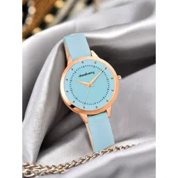 DressBerry Women Dial & Leather Bracelet Style Straps Analogue Watch HOBDB-203-BL-picture-32