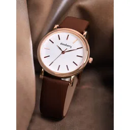 DressBerry Women Dial & Leather Straps Analogue Watch-picture-16