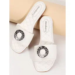 DressBerry Women Embellished Open Toe Flats-picture-20