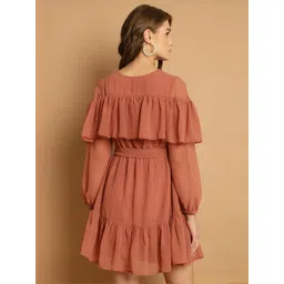 DressBerry Women Georgette Fit & Flare Dresses image 2