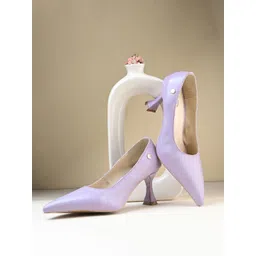 DressBerry Women Leather Party Kitten Pumps-picture-24