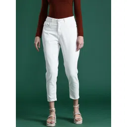 DressBerry Women Mom Fit Cropped Jeans-picture-38