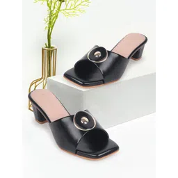 DressBerry Women Open Toe Block Heels Sandals-picture-21