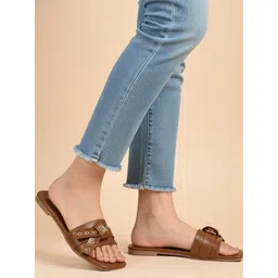 DressBerry Women Open Toe Flats with Buckles-picture-22