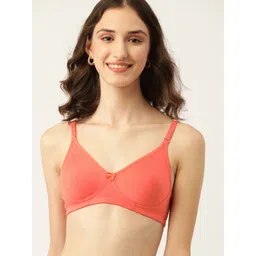 DressBerry Women Orange T-Shirt Bra image 1