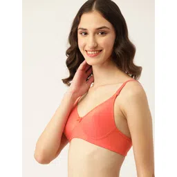 DressBerry Women Orange T-Shirt Bra image 3
