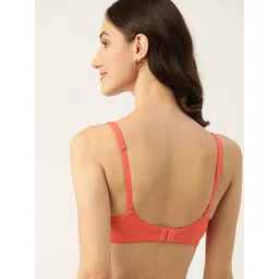 DressBerry Women Orange T-Shirt Bra image 5