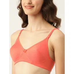 DressBerry Women Orange T-Shirt Bra image 4