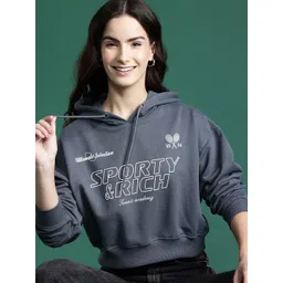 DressBerry Women Printed Hooded Sweatshirt-picture-31