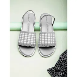 DressBerry Women Printed Open Toe Flats-picture-31