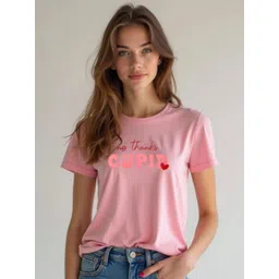 DressBerry Women Printed Round Neck T-shirt-picture-27