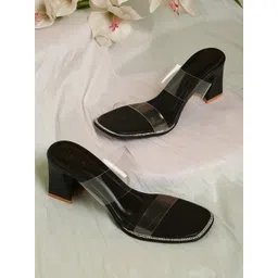 DressBerry women PU Block Peep Toes-picture-17