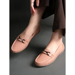 DressBerry Women Solid Patent Leather Everyday Loafers-picture-24