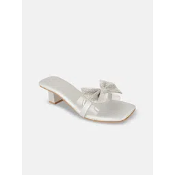 DressBerry Women Synthetic Leather Embellished Regular Kitten Heels-picture-32