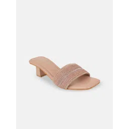 DressBerry Women Synthetic Leather Embellished Regular Kitten Heels-picture-24