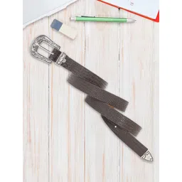 DressBerry Women Textured Leather Belt-image-41