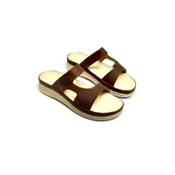 DressBerry Women Textured Open Toe Flats with Laser Cuts-image-40