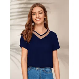 DressBerry Women V-Neck Slim Fit T-shirt-picture-31