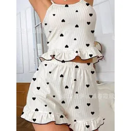 DressBerry Women White Polyester Co-Ords-picture-14