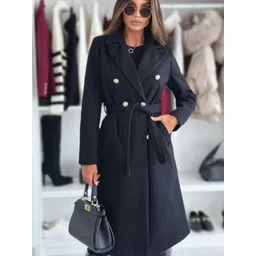 DressBerry Women's Black Casual Polyester Blazer-picture-15