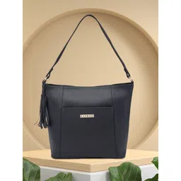 DressBerry X CAPRESE Sari Structured Tasselled Medium Hobo Bag-picture-38