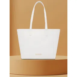 DressBerry X CAPRESE Women Small Off-White Montana Tote Bag-picture-21