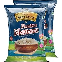 Dried Treats Dried Fruits Nuts And Seeds (Makhana Kali Mirch, 400g (2x200g))-picture-10