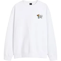 drobe Cotton I'm just a chill Girl/Guy Small Print Casual Wear Sweatshirts-picture-22