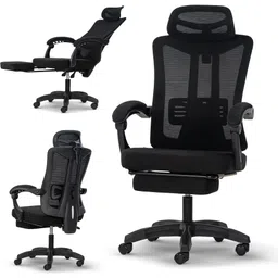 drogo Ergonomic Office Chair for Work from Home Computer With Armrest,2D Headrest Mesh Office Executive Chair-picture-12