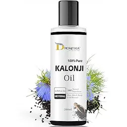 Drontika Wild & Pure Cold Pressed Kalonji Oil for Hair Growth- Pure Black Seed Oil for Hair Growth & Skin - Virgin Grade Nigella Sativa - 200ml-picture-14