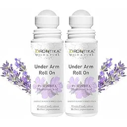 Drontika Wild & Pure Lavender Deodorant Roll-On with AHA & BHA – Pack of 2 | Long-Lasting, Natural Odor Protection for Underarms | Alcohol-Free, Skin-Friendly Formula-picture-10