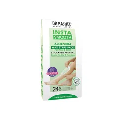 DR.RASHEL Insta Smooth Aloe Vera Wax Strips- 24 Strips-picture-28