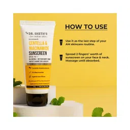 dr.sheth's Centella & Niacinamide Oil & Acne Control Sunscreen SPF 50 PA+++ image 4