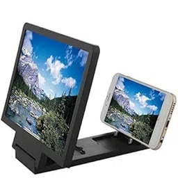 Drumstone 10 𝒀𝒆𝒂𝒓𝒔 𝑾𝒂𝒓𝒓𝒂𝒏𝒕𝒚 HD 12" Mobile Screen Magnifier with Foldable Stand | Universal Phone Screen Amplifier | Eye-Protective, Portable Magnifying Display for Movies, Videos-image-44