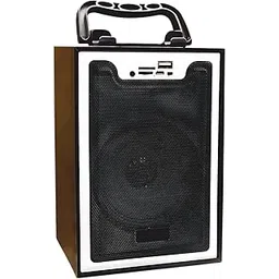 Drumstone (10 Years Warranty Portable Wooden Bluetooth Speaker 10W – Super Bass, 8H Playtime, USB/FM/AUX/SD Card – Wireless Stereo Sound for Travel, Office, Gift – Compact & Stylish Music Box-image-12