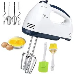 Drumstone 180 W 2021 Edition Electric Beater High Speed Hand Mixer Egg Beater for Cake Making and Whipping Cream with 7 Speed Control (White)-image-13