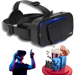 Drumstone 𝟏𝟓-𝐘𝐞𝐚𝐫 𝐖𝐚𝐫𝐫𝐚𝐧𝐭𝐲 3D VR Headset for Smartphones | Immersive Virtual Reality Glasses & VR Viewer for Gaming, Movies & TV | Adjustable Lenses & Soft Padding for Comfort-picture-19