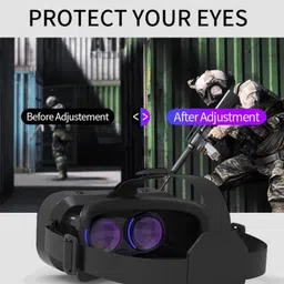 DRUMSTONE 3D VR Headset Glasses – Perfect for Gaming, Music, and Movies Anytime image 3