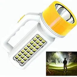 Drumstone [𝐎𝐍 𝐎𝐅𝐅𝐄𝐑 𝟏𝟓 𝐘𝐄𝐀𝐑𝐒 𝐖𝐀𝐑𝐑𝐀𝐍𝐓𝐘 LED Torch Light 1KM Range with Long Battery Backup, Rechargeable Emergency Flashlight - High-Performance, Durable & Powerful for Outdoor-image-38