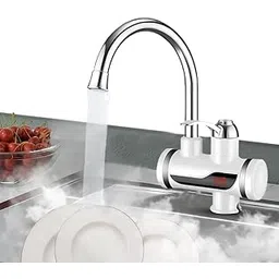 Drumstone (𝟏𝟓 𝐘𝐞𝐚𝐫𝐬 𝐰𝐚𝐫𝐫𝐚𝐧𝐭𝐲) Instant Electric Tankless Water Heater Tap – Fast Heating Hot & Cold Faucet with LED Temperature Display – Energy-Saving Geyser for Kitchen & Bathroom-image-40