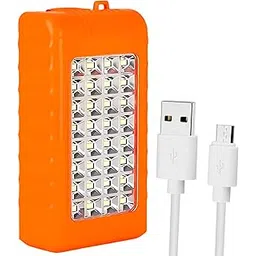 Drumstone 𝟏𝟓 𝐘𝐄𝐀𝐑𝐒 𝐆𝐔𝐀𝐑𝐀𝐍𝐓𝐄𝐄 Portable Solar Rechargeable LED Emergency Light with Power Bank 32 SMD LEDs 12-Hr Backup USB Mobile Charging Compact Camping Lantern Energy-Efficient Lamp-image-14