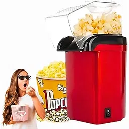 Drumstone (𝟏𝟎+𝟓 Year Warranty) Hot Air Popcorn Maker 1200W Oil-Free Electric Popcorn Machine for Healthy Snacks Fast, Easy Popper for Home Kids, Adults Perfect for Movie Night Parties & Family Fun-picture-19