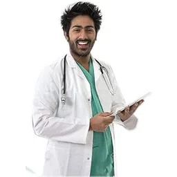 DRY DEAL INDIA Unisex Pure Cotton Lab Coat Apron (L)-picture-52