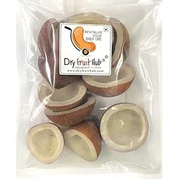 Dry Fruit Hub Copra Dry Coconut 500gm Dry Copra | Dried Coconut Halves | Khopra | Sun Dried Coconut Halves | Copra Dry Fruit-picture-24