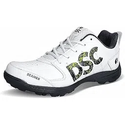 DSC Beamer Cricket Shoes | Grey/White | for Boys and Men | Light Weight | Durable | 3 UK, 4 US, 37 EU-picture-52