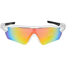 DSC Glider Polarized Unisex-Adult Cricket Square Sunglasses(Multicolour),Standard-picture-28