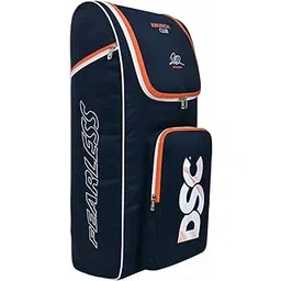 DSC Krunch Club Cricket Kit Bag, Colour - Navy/Orange-picture-29